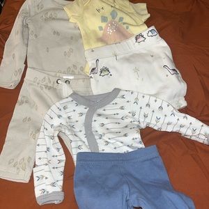 Assorted baby matching sets